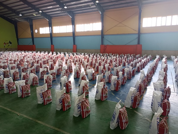 توزیع 850 بسته کمک مومنانه در شهرستان مانه و سملقان ,
